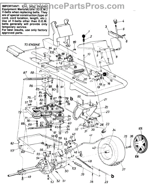 Mtd 732-0525 Spring Clip (AP6061098) - AppliancePartsPros.com