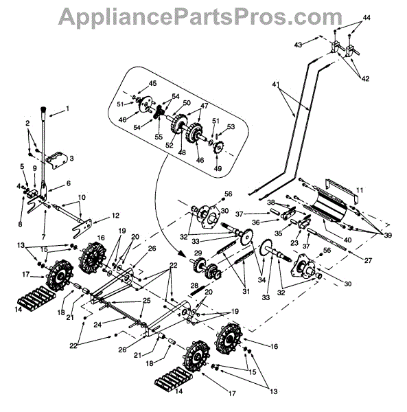 Mtd 631-0032a Wheel-assy Idler (ap6054399) - Appliancepartspros.com