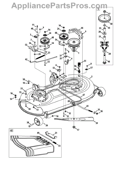 Parts for Yard Machines 13A2775S000 / 2014: Mower Deck (may 23, 2014 ...