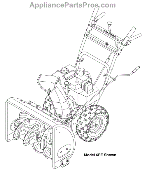 Parts for Yard Machines 31AS6FEE729 / 2005: Image_view Parts ...