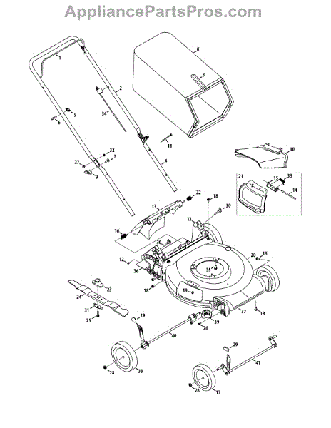 Parts for Yard-Man 11A-A24T055 / 2011: General Assembly 11A-A24 Parts ...